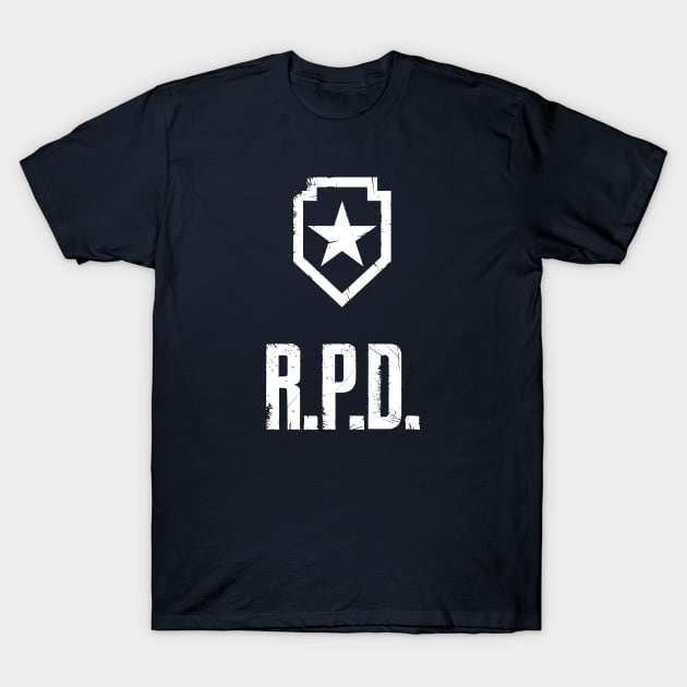 RESIDENT EVIL R.P.D. shield T-Shirt by FbsArts